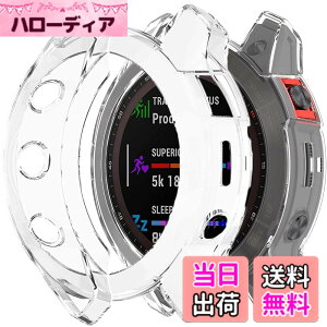�y���������zMiimall�Ή�Garmin Epix Gen2/Epix Steel�P�[�X TPU�ގ� �\�t�g �Ռ��z�� �y�� ���^ �K�[�~�� Epix Gen2 �J�o�[ �����h�~ �����Ή� �E���ȒP Epix Gen2�ی�J�o�[ �o���p�[�i�N���A�j