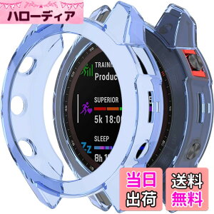 �y���������zMiimall�Ή�Garmin Epix Gen2/Epix Steel�P�[�X TPU�ގ� �\�t�g �Ռ��z�� �y�� ���^ �K�[�~�� Epix Gen2 �J�o�[ �����h�~ �����Ή� �E���ȒP Epix Gen2�ی�J�o�[ �o���p�[�i�N���A�u���[�j