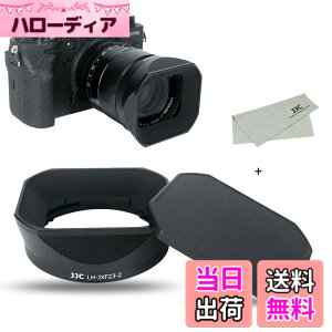 �y���������zJJC LH-XF23 II ���^�� �����` �����Y�t�[�h + �t�[�h�L���b�v XF 33mm F1.4 R LM WR & XF 23mm F1.4 R LM WR �����Y �p LH-XF23 II/LH-XF23-2 �����Y�t�[�h �݊�