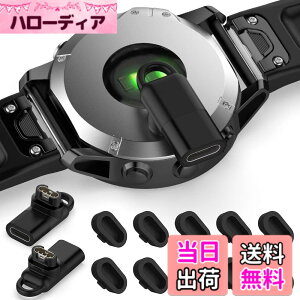 �y���������zMiimall Garmin(�K�[�~��)�p�y�ϊ��A�_�v�^�[*2+�h�o�v���O*10�zApproach S70/Forerunner 965 / 945 / 265 /vivosmart5/ ForeAthlete745/55/265/Venu Sq 2/Fenix/Approach S62/Instinct 2/2S/ForeAthlete 245/745/Venu 2/2S/2 Plus L�^