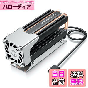 �y���������zGRAUGEAR M.2 2280 SSD�q�[�g�V���N �A���~�j�E�� 25mm�̍���PWM�t�@�� ��̏����̃q�[�g�p�C�v ���w�̃q�[�g�V���N�f�b�L �T�[�}���p�b�h�Ƃ����f�U�C�� NVME PCIe SATA NGFF M.2 SSD�ɋ���