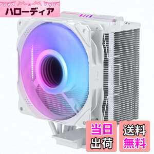 �y���������zupHere CPU�N�[���[�T�C�h�t���[�^ LGA1700�Ή� �����\ ARGB PWM�t�@���̗p AURA Sync���� 5V 3PIN ARGB/Auto RGB �q�b�g�p�C�v5�{ AM4�Ή� �����yC5C4�z