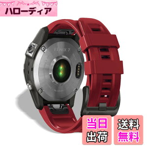 �y���������zHeeNia QuickFit 22mm �o���h Garmin Fenix 8 47mm/Fenix 8 Sapphire AMOLED 47mm/Fenix 8 Sapphire Dual Power 47mm/Fenix E 47mm/Fenix 7 Pro Solar �Ή� �X�g���b�v �V���R�� �x���g �p Fenix 7 Pro/7/6/5/6 Pro�����o���h (��)