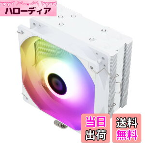 �y���������zThermalright Assassin King 120 SE White ARGB CPU�G�A�N�[���[�AC12CW-S PWM�É��t�@S-FDB�x�A�����O�t���AAMD AM4/Intel LGA 1700/1150/1151/1155/1156/1200�APC��p��ɓK�p�Acpu�t�@��