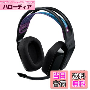 �y���������zLogicool G �Q�[�~���O�w�b�h�Z�b�g G535 ���C�����X �w�b�h�Z�b�g G535BK ���y�� 236g �}�C�N�t�� �[�d 33���ԘA���g�p�\ Discord �Ή� ���̉��� 2.1ch �X�e���I USB PC PS5 PS4 �w�b�h�z�� �w
