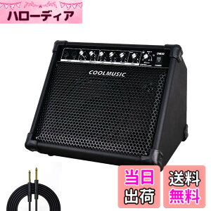�y���������zCoolmusic DM30 AMP 30 ���b�g�d�q�h���� �A���v �L�[�{�[�h �A���v Aux ���͂� BT�A2 ���́A3 �o���h EQ �� DI �o��