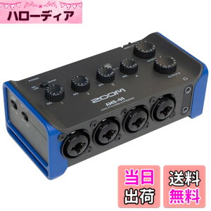 �y���������zZOOM AMS-44 �I�[�f�B�I�C���^�[�t�F�[�X 4IN/4OUT �y�X�C�b�`1�Ŕz�M���[�h�ؑցz USB Type-C �X�}�z/�^�u���b�g�Ή� ���[�v�o�b�N �������K�i3�N