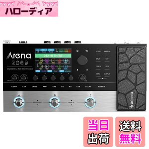 �y���������zDonner �}���`�G�t�F�N�^�[ 278��ރG�t�F�N�^�[ 80��ރA���v���f�� 50�����L���r�l�b�gIR 50�O��IR�ǉ��\ 150�v���Z�b�g MIDI�Ή� Win/Mac/iOS/Android�Ή��G�f�B�^ XLR�o�� Arena 2000