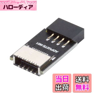 �y���������zNFHK USB 3.1 �t�����g�p�l���\�P�b�g�L�[-A Type-E to USB 2.0 9�s�� 10�s�� ���C���{�[�h�w�b�_�[ �I�X�����A�_�v�^�[