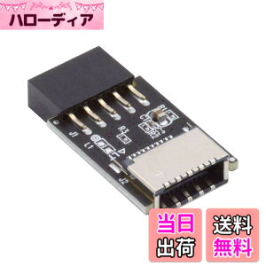 �y���������zCablecc USB 3.1 �t�����g�p�l���\�P�b�g Key-A Type-E to USB 2.0 9�s�� 10�s�� ���C���{�[�h�w�b�_�[ �I�X�����A�_�v�^�[
