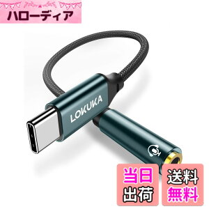 �y���������zLOKUKA usb c �C���z���W���b�N DAC���� �n�C���]�Ή� ���ϋv �ʘb/���ʒ���/���y�Đ��Ή� �C���z���ϊ��A�_�v�^ MacBook/iPad Pro/Air/Android/type c �@��p 20cm LC1
