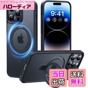 �y���������z�y8�N�Ԃ̋Z�p�����I4in1�����\���f���zCASEKOO iPhone14ProMax �p �P�[�X �B���X�^���h ���c���� �ČRMIL�K�i �ϏՌ� MagSafe�Ή� �X�}�z�P�[�X ���`������ �}�b�g�d�グ �w��h�~ �X�g��