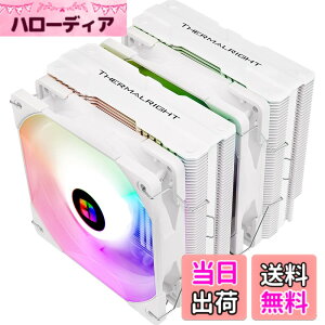 �y���������zTHERMALRIGHT PA120 White ARGB CPU������M��A�_�u���^���[�����M��A6�{�̃z�b�g�p�C�vCPU��p��A�_�u��TL-C12W-S PWM�t�@���A�A���~�����M��J�o�[�AAGHP�Z�p�AAMD/Intel�v���b�g�t�H�[��