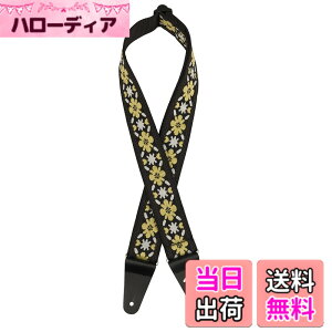 �y���������zFender �t�F���_�[ �J�i�_���y��p�X�g���b�v Pasadena Woven Strap, Yellow Clover, 2