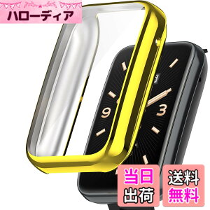 �y���������zMiimall�Ή�Xiaomi Mi Band 7 Pro�J�o�[ �t�B���� TPU�S�ʕی�P�[�X �d�C���b�L���H �����ߗ� �Ռ��z�� �w��h�~ ���y�� Mi Band 7 Pro �P�[�X �C�A�h�~ �E���ȒP�i�S�[���h�j