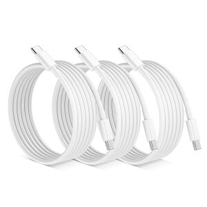 �y���������zUSB Type C �P�[�u�� 2m 3�{�Z�b�g Popolier PD 100W �}���[�d E-Marker���� Type-C to C �^�C�vc �[�d �f�[�^�]�� �X�}�z �^�u���b�g �m�[�gPC �Q�[���@�Ή� (�f���o�͔�Ή�)