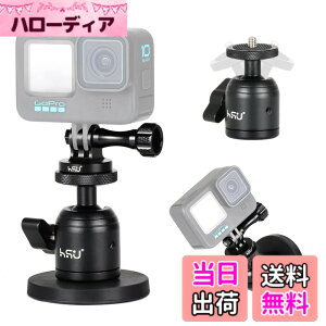 �y���������zHSU �_�� �}�O�l�b�g �J�����}�E���g ���C�X�^���h 360°��]�\ ���R�_�� �}�O�l�b�g 1/4�l�W �t���̃A���~�� �O�r�A�_�v�^�[ �ԍڃJ�����}�E���g ��჌�t/�X�g���{/DSLR/GoPro Hero