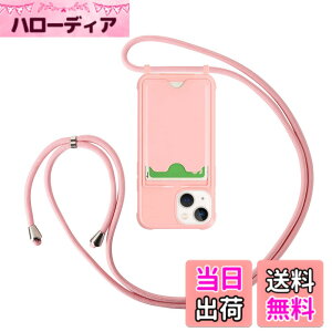 �y���������zPelanty for iPhone 13 Mini �N���A�P�[�X for iPhone13 mini ��|���P�[�X �_��V���R�� �s���NTPU�o���p�[ �w�ʃJ�o�[ IC�J�[�h���[ �l�b�N �V�����_�[ �X�g���b�v�t�� �A�C�t�H��13�~�j �J