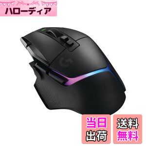 �y���������zLogicool G �Q�[�~���O�}�E�X G502 X PLUS LIGHTSPEED ���C�����X �}�E�X G502XWL-RGBBK LIGHTFORCE �n�C�u���b�h�X�C�b�` HERO 25K �Z���T�[ 13�v���O�����{�^�� USB Type-C �[�d LIGHTSYNC RGB POWERPLAY ��