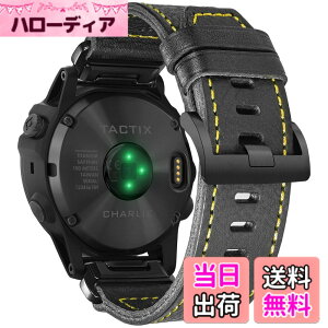 �y���������zGARMIN �K�[�~���E�H�b�`�o���h 22MM Fnix/Instinct/Vivoactive/Approach/MARQ/Quatix/D2/Forerunner/Enduro�V���[�Y�p Hemsut�C�^���A�{�v���X�}�[�g�E�E�I�b�`�o���h �A�b�v�O���[�h���ꂽ�R�l�N�^ �K
