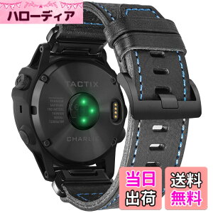�y���������zGARMIN �K�[�~���E�H�b�`�o���h 22MM Fnix/Instinct/Vivoactive/Approach/MARQ/Quatix/D2/Forerunner/Enduro�V���[�Y�p Hemsut�C�^���A�{�v���X�}�[�g�E�E�I�b�`�o���h �A�b�v�O���[�h���ꂽ�R�l�N�^ �K