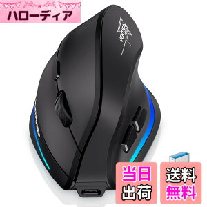 �y���������zECHTPower �G���S�m�~�N�X�}�E�X ���C�����X �c�^ ����2.4GHz �É� �l�I��LED 6�i�KDPI���� TYPE-C�[�d�� �É� �����Ԏg�p 6�{�^�� �E��p �l�ԍH�w�f�U�C�� Windows/MacOS�Ή� �����}�E�X