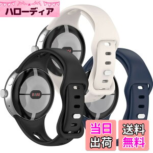 �y���������z[Miimall] 3�_�Z�b�g|�׃^�C�v �Ή�Google Pixel Watch�V���R���o���h Google �O�[�O��Pixel Watch������TPU�o���h �V���R�� ���K�ȃf�U�C�� �V���v�� �ȒP��t Pixel Watch�E�H�b�` �Ή��o���h(