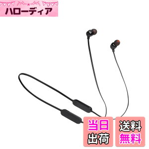 �y���������zJBL TUNE125BT �l�b�N�o���h�^ �C���z�� Bluetooth �}���`�|�C���g�Ή�/���C�����X/�}�C�N�����R���t��/USB Type-C�[�d/�}�O�l�b�g���� �u���b�N JBLT125BTBLK ��