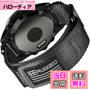 �y���������zHemsut �K�[�~�� �x���g �K�[�~���E�H�b�` �i�C�����X�|�[�c�o���h Fnix/Forerunner/Approach/MARQ/Quatix/D2/Instinct/Enduro/Tactix�V���[�Y�p �A�b�v�O���[�h���ꂽ�R�l�N�^ �K�[�~���̃N�C�b�N