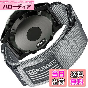 �y���������zHemsut �K�[�~�� �x���g �K�[�~���E�H�b�` �i�C�����X�|�[�c�o���h Fnix/Forerunner/Approach/MARQ/Quatix/D2/Instinct/Enduro/Tactix�V���[�Y�p �A�b�v�O���[�h���ꂽ�R�l�N�^ �K�[�~���̃N�C�b�N