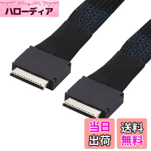 �y���������zNFHK OCuLink PCIe SFF-8611 8x 8���[�� SSD�f�[�^�A�[�J�C�u�p�P�[�u�� 50cm