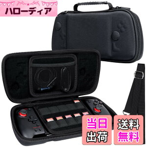 �y���������zHori �O���b�v�R���g���[���[ for Nintendo Switch ��p���[�P�[�X �V�����_�[�X�g���b�v�t�� �u���b�N-Aenllosi�i�P�[�X�̂݁j