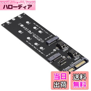 �y���������zchenyang M.2 NGFF SATA & PCIe SSD to Oculink �A�_�v�^�[ - CY-SF-055 (�u���b�N�A10 x 10 x 1cm�A1.0��)�B