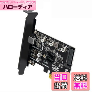 �y���������zNFHK USB 3.2 Gen2 Type-C 20Gbps USB-C - PCI-E 4X Express�J�[�h�A�_�v�^�[ �f�X�N�g�b�v�}�U�[�{�[�h�p