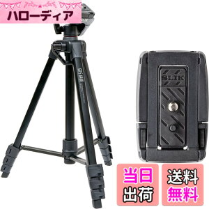 �y���������zSLIK �X�}�z�O�r GX-S 6400 with One More �N�C�b�N�V���[�Z�b�g �J�����E�r�f�I�J�����Ή� ���o�[���b�N�� 21mm�p�C�v�a 3WAY�_�� �S��1540mm �N�C�b�N�V���[�� GXS6400ST �y���ʃZ�b�g�z