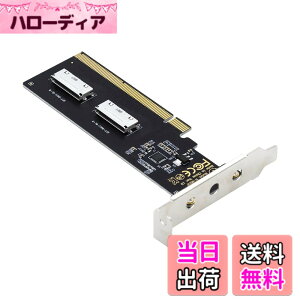 �y���������zNFHK PCIE PCI-Express 16x to Dual Oculink SFF-8612 SFF-8611 8X VROC�A�_�v�^�[ ���C���{�[�hSSD�O���t�B�b�N�X�J�[�h�p