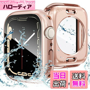 �y���������zAMAPC for Apple Watch �P�[�X 360�x�S�ʖh�� �o���h ���j�E�X�|�[�c��p �K���X�t�B���� ��̌^ apple watch �p �J�o�[ 360�t���{�f�B�h�� �A�b�v���E�H�b�` �P�[�X Apple Watch Series6/SE/5/4 44mm