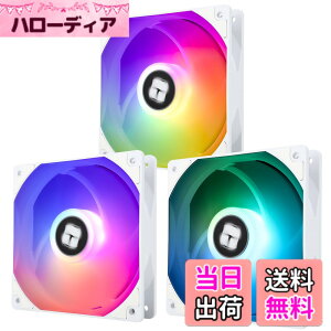 �y���������zThermalright TL-C12CW-S CPU�t�@�� 120mm ARGB�P�[�X�N�[���[�t�@���A4�s��PWM�É��R���s���[�^�t�@���AS-FDB�x�A�����O�t���A�ő�1500RPM��p�t�@���i3�j