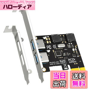 �y���������zGLOTREND U3023 2 �|�[�g PCIe Type-A ���݃J�[�h�iUSB 3.2 Gen 1�j�AWindows/Linux �Ή��iMac OS ��Ή��j