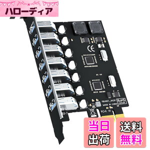 �y���������zGLOTREND U3057 7 �|�[�g PCIe Type-A ���݃J�[�h�iUSB 3.2 Gen 1�j�AWindows/Linux �Ή��iMac OS ��Ή��j