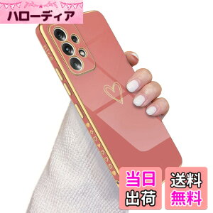 �y���������zQLTYPRI Samsung Galaxy A53 5G �P�[�X SC-53C/SCG15 �P�[�X ���킢�� ���b�L���u�n�[�g�\�t�g TPU �J�o�[ ���� �l�C �y�� �X�}�z�P�[�X �����Y�ی� �����h�~ �J�o�[ Qi ���C�����X�[�d�Ή� �g