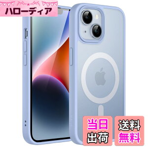 �y���������zJETech iPhone 14 Plus 6.7�C���`�p �}�O�l�b�g �P�[�X MagSafe�ɑΉ� �������̃}�b�g�w�� ���^ �ϏՌ� �J�o�[ (��F)