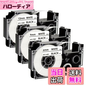 �y���������zYUU �J�V�I �l�[�������h �e�[�v 6mm 9mm 12mm �� ���S�� XR-12WE XR-9WE XR-6WE �݊�CASIO Name Land �e�[�v�J�[�g���b�W �ˁ[�ނ��� ���n������ KL-G2 KL-E300 KL-M7 ���x�����C�^�[ 3�Z�b�g