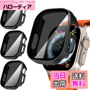 �y���������zSuoman for Apple Watch Ultra3/Ultra 2/Ultra 49mm �v���C�o�V�[�X�N���[���v���e�N�^�[�P�[�X�A[3��]for iWatch 49mm�p�y�`�����h�~�z�����^�����K���X�P�[�X�J�o�[