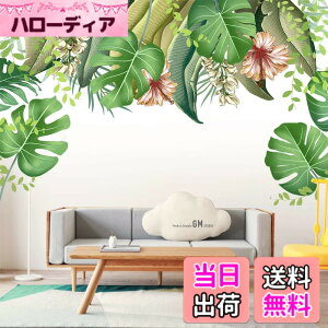 �y���������zWOHAHA �E�H�[���X�e�b�J�[ ������� �ϗt�A�� �傫�� �A�� �� �t���� �i�F �ǎ��V�[�� �͂����� �k�� �h�����Ă����[ �J�t�F�� ���r���O room wall sticker decoration art �������� �䟭��