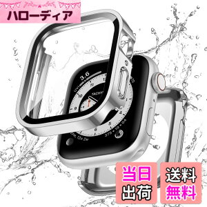 �y���������z�y�t���J�o�[�ی�zKawoco �A�b�v���E�H�b�` �h�� �J�o�[ Apple Watch SE Series 6 5 4 �Ή� 44mm �P�[�X 2 in 1 �O��̕ی� ��d�\�� �ϏՌ� iWatch ��̌^ �P�[�X 44mm �V���o�[