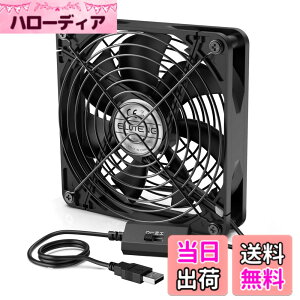 �y���������zELUTENG USB�t�@�� 14cm �É� USB��@ ���� ��p�t�@�� 3�i�K���ʒ��� 5V ��p�N�[���[ ���^ �����@ ������ 140mm �Ԓ��� ���C�� 1500RPM �p�\�R��/���[�^�[/���� / PS4�Q�[���@�Ȃ� USB fan 1