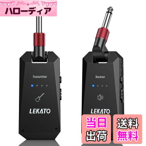 �y���������zLEKATO �M�^�[ ���C�����X �M�^�[�A���v �M�^�[����M�@ 24�r�b�g48KHz ���C�����X����]�� ���^�y�� �[�d�� 4�`�����l�� 190°��]�\ �G���L�M�^�[/�x�[�X�K�p �u���b�N