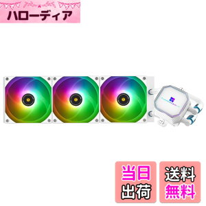 �y���������zThermalright Frozen Prism 360 White ARGB ����CPU�N�[���[�A360��p��T�C�YARGB�A120mm PWM�t�@��x3�AS-FDB�x�A�����O�AAMD/AM4/AM5�AIntel LGA 1150/1151/1200/ 2011/1700/1851�p�I�[���C����������N�[���[