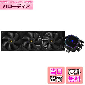 �y���������zThermalright Frozen Prism 360 Black ����CPU�N�[���[�A360��p��T�C�Y�A120mm PWM�t�@��x3�AS-FDB�x�A�����O�AAMD/AM4/AM5�AIntel LGA 1150/1151/1155/1200/ 2011/1700/1851�p�I�[���C����������N�[���[